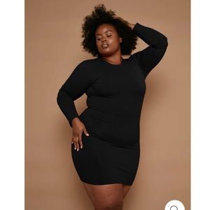 Manners London Leki mini dress in black XS/S